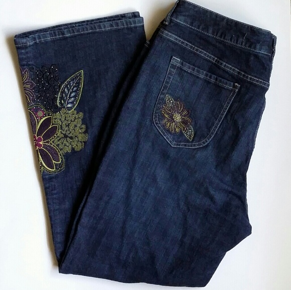 Chico's Denim - Chico's Platinum Denim Jeans, Size 3 Short (US 16)